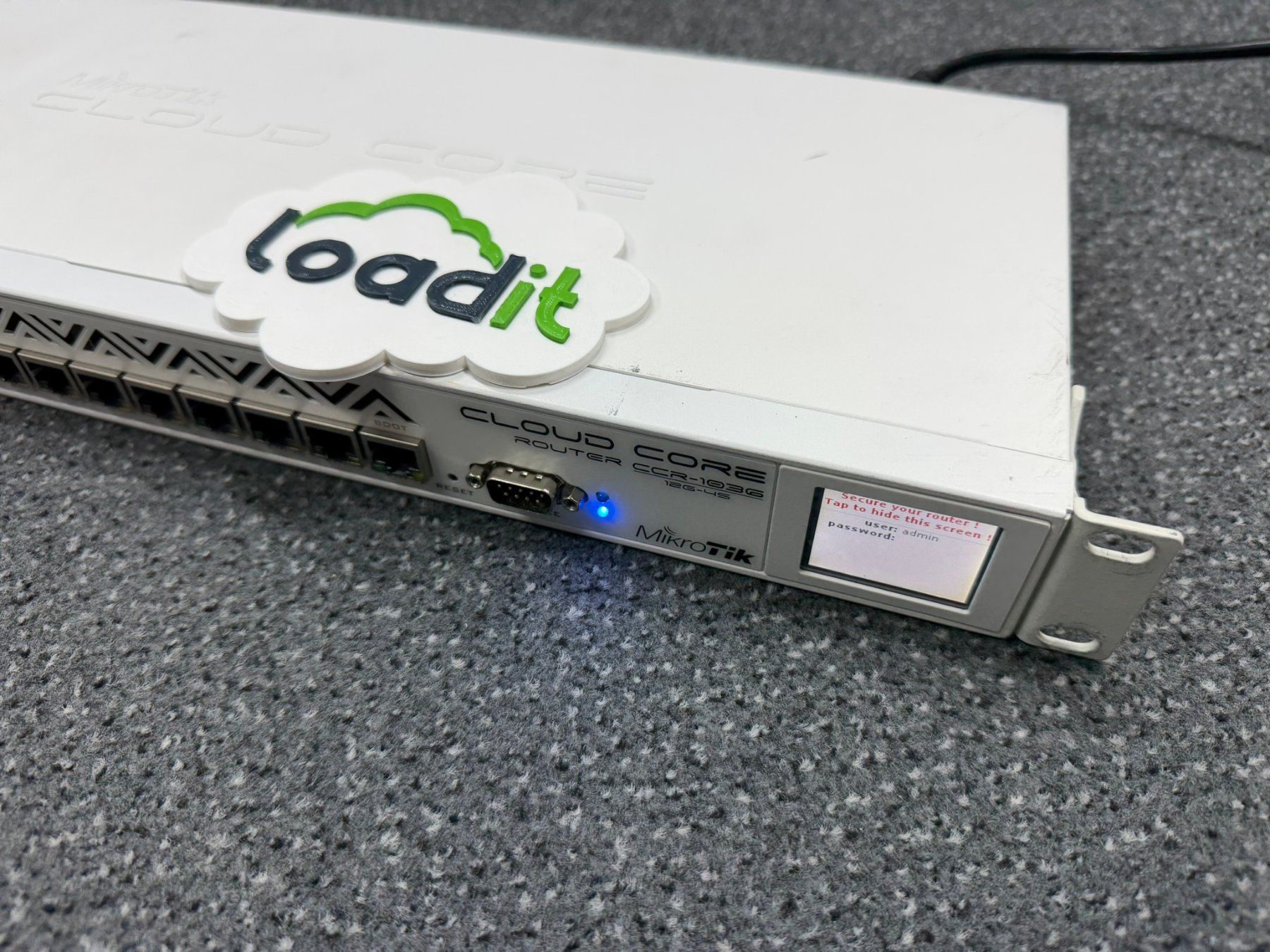Mikrotik Modems & Router: MikroTik CCR1036-12G-4S Cloud Core Router – Gebraucht aus Hünenberg von loaditAG