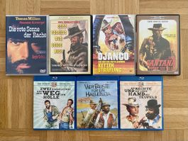 Italo Western Packet Django Santana Dvd Bluray