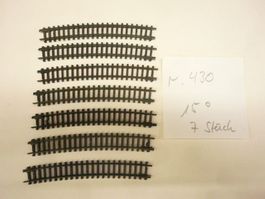 ARNOLD GELEISE r 430 GEBRAUCHT 7 STÜCK