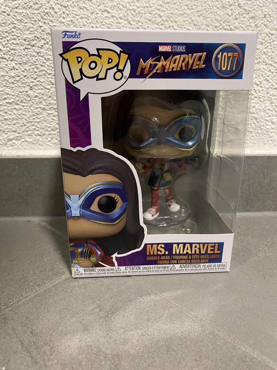 Funko Statuette: Funko POP ! Marvel ! : Ms Marvel (1077) – Nuovo (secondo la descrizione) da Bellach venduto da luc_srf8