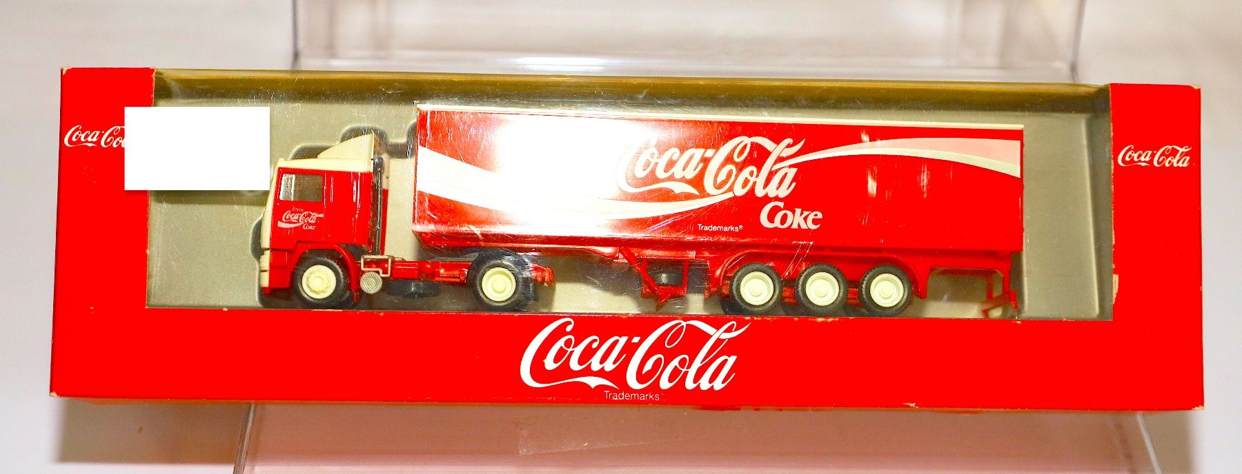 Coca-Cola Modellini d'auto: F15 VOLVO COCA-COLA LKW MODELLAUTO1:87 – Nuovo e nell'imballaggio originale da Ipsach venduto da Merlux