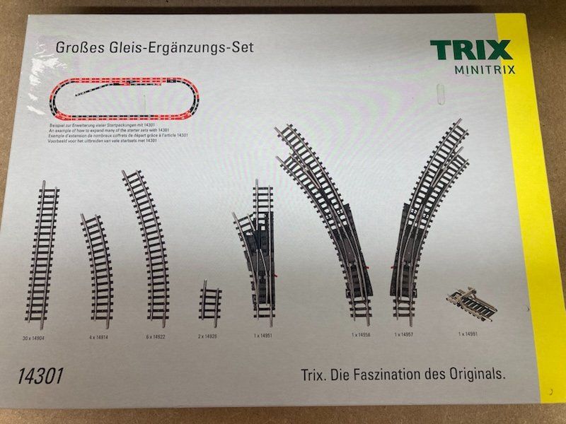 Trix Modellini di ferrovie: 2er Set Minitrix Spur N Digital Startset und Ergänzungsset – Nuovo e nell'imballaggio originale da Büsserach venduto da ModellbahnDepot 6