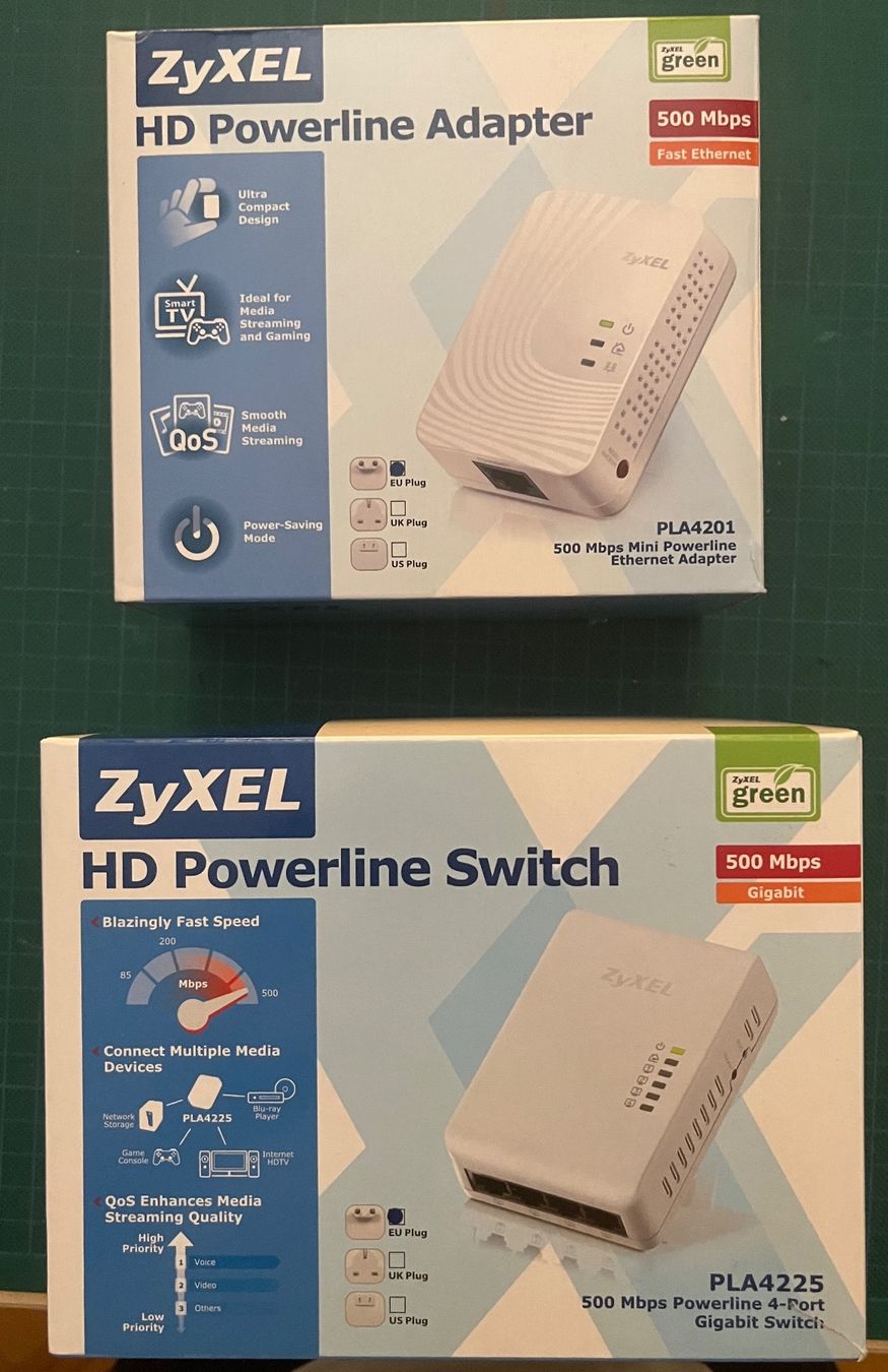 Zyxel Unità & Adattatore: Zyxel HD Powerline Kit – Nuovo (secondo la descrizione) da Vevey venduto da Chrysil