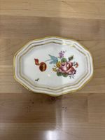 Antike Schmuckschale/Ablageschale mit Blumenmuster, LL