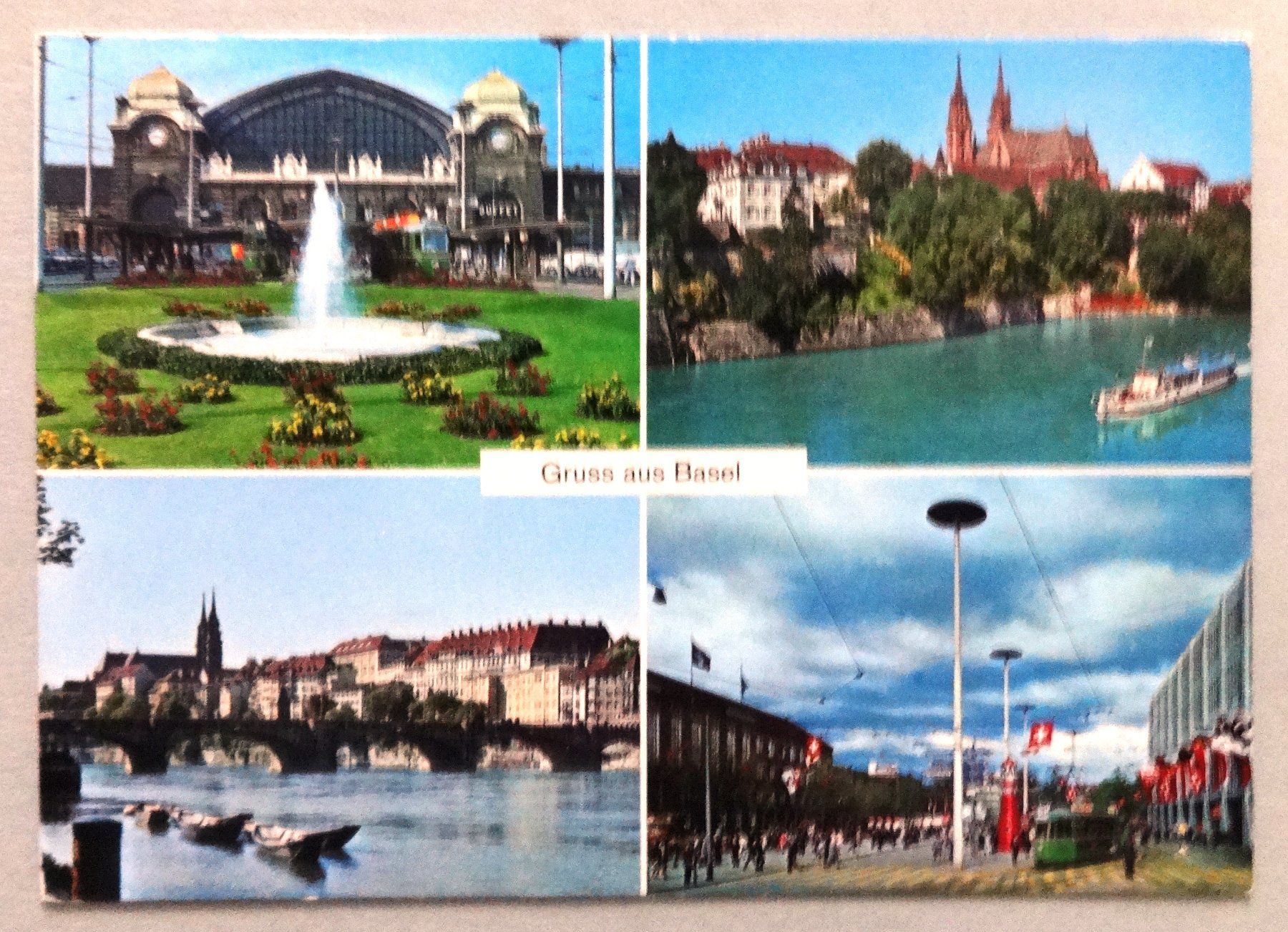 Cartes postales: Gruss aus Basel – D'occasion à Fétigny par Billy2miny