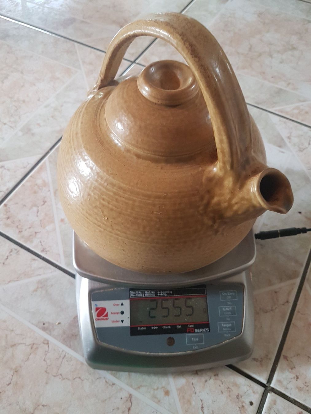 Teekannen: Poterie théière 2300 ml pièce unique – Neu (gemäss Beschreibung) aus Villiers von san_jn5w 8