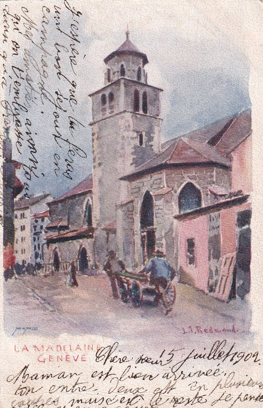 Cartoline postali: La Madelaine Genève 1902 – Usato da Cormoret venduto da Pascalll2001