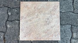 96 Bodenplatten 33x33cm Steinoptik braun/grau NEU
