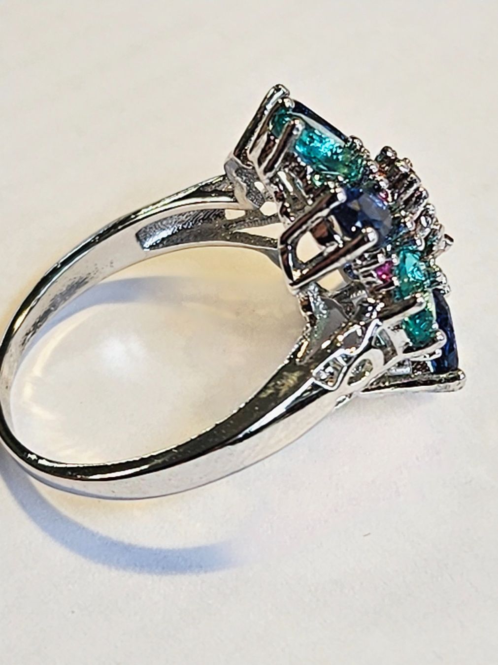 Anelli: Edelstein Silber Ring – Nuovo (secondo la descrizione) da Zürich venduto da ben_mn5h 2