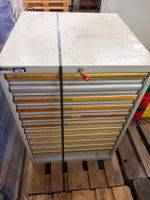 LISTA Schubladenstock-Metall, 11 Schubladen.