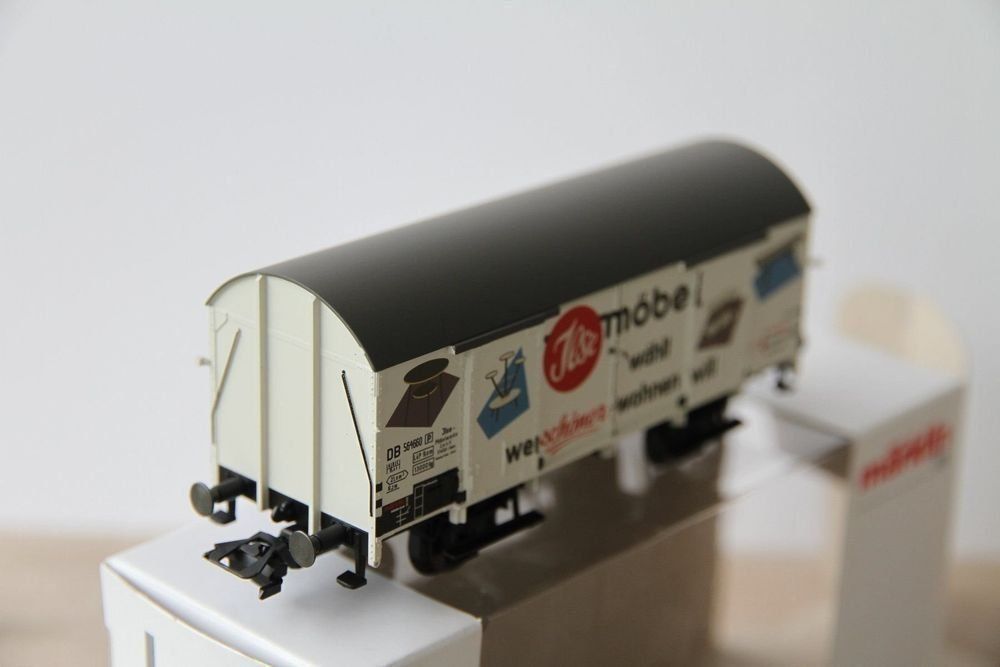 Märklin Modellini di ferrovie: Märklin , Jlse Möbel, Güterwagen, 1 : 87, Neu – Nuovo e nell'imballaggio originale da Nesselnbach venduto da ubourson 2