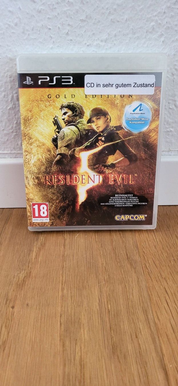 Sony Spiele: PS 3 - Resident Evil 5 Gold Edition – Gebraucht aus Münsingen von DigitaleSpielecke