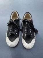 Doppelgänger Sneaker Frauen Stoff schwarz/weiss Grösse 38
