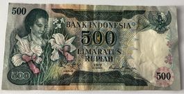 Indonesien 500 Rupiah 1977