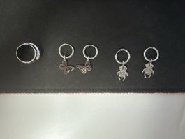 Digi-V Ring und 2 Paar Ohrenringe (Limitiert!)