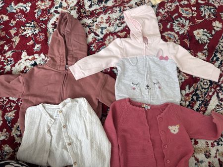 Baby Jacken Mädels 80-92cm 4Stck.