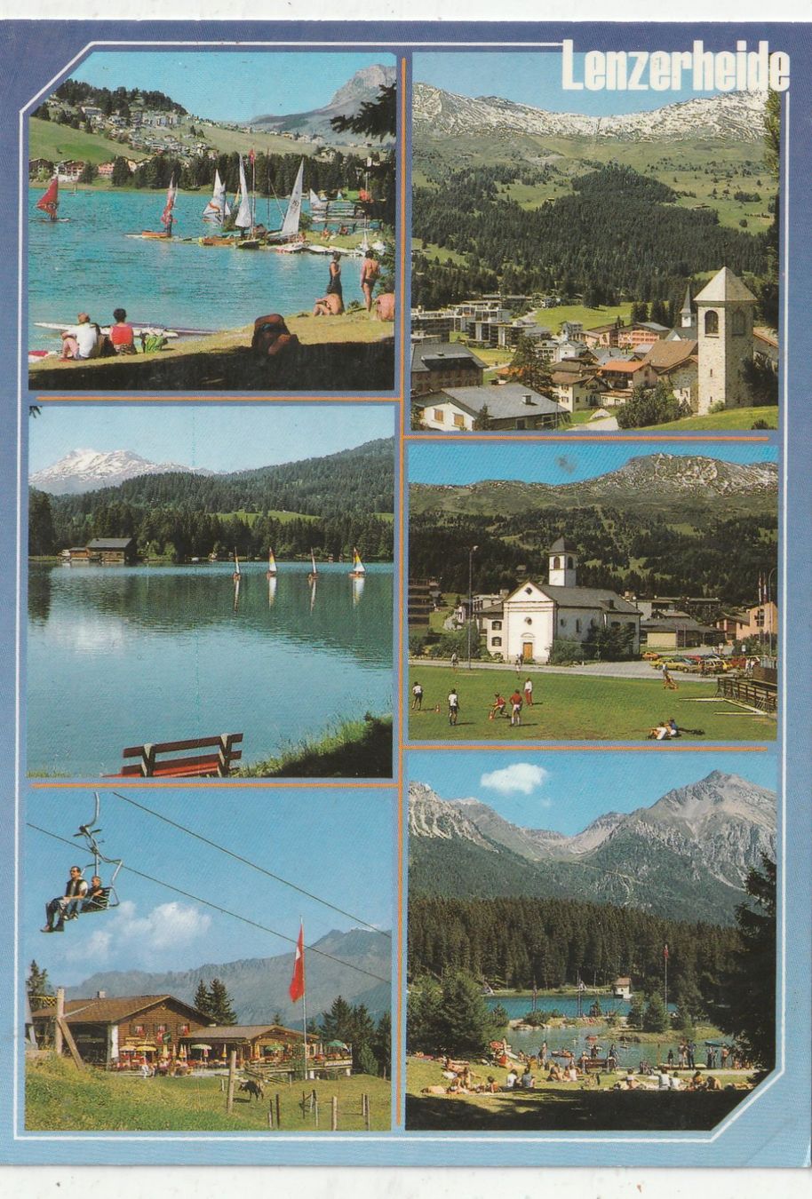 Cartoline postali: 10 Karten Schweiz – Usato da Lumbrein venduto da made02 9