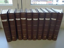 1843-2010, KOLOSSALER CH-Nachlass, 10 Alben ab KANTONAL !!!