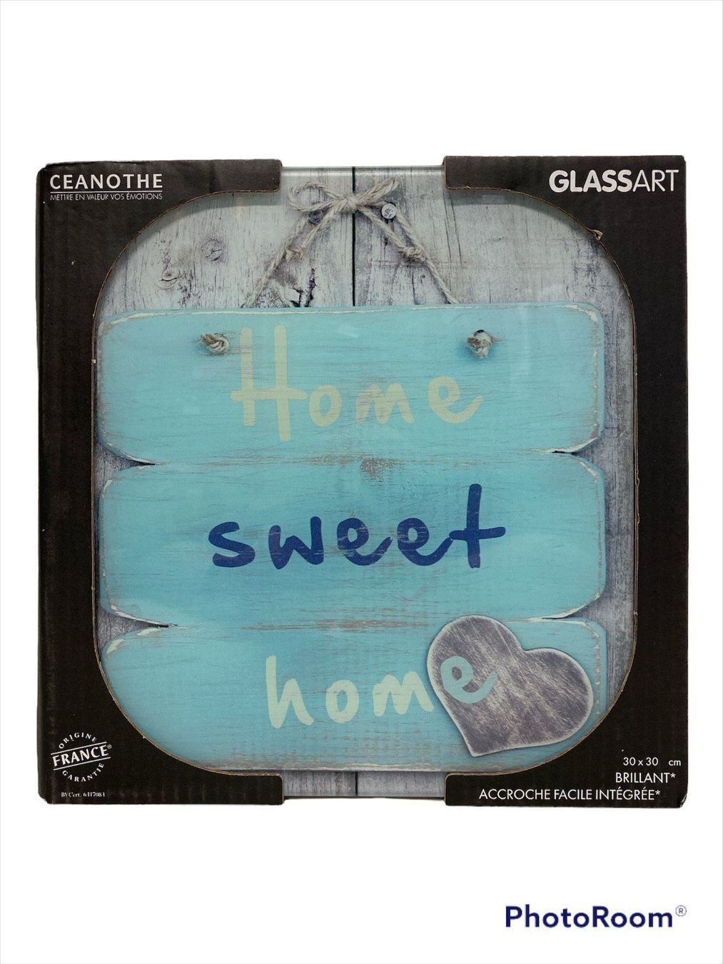 Posters & Illustrations: Glasbild 30x30 cm – Neuf avec emballage d'origine à Horn par Resvi