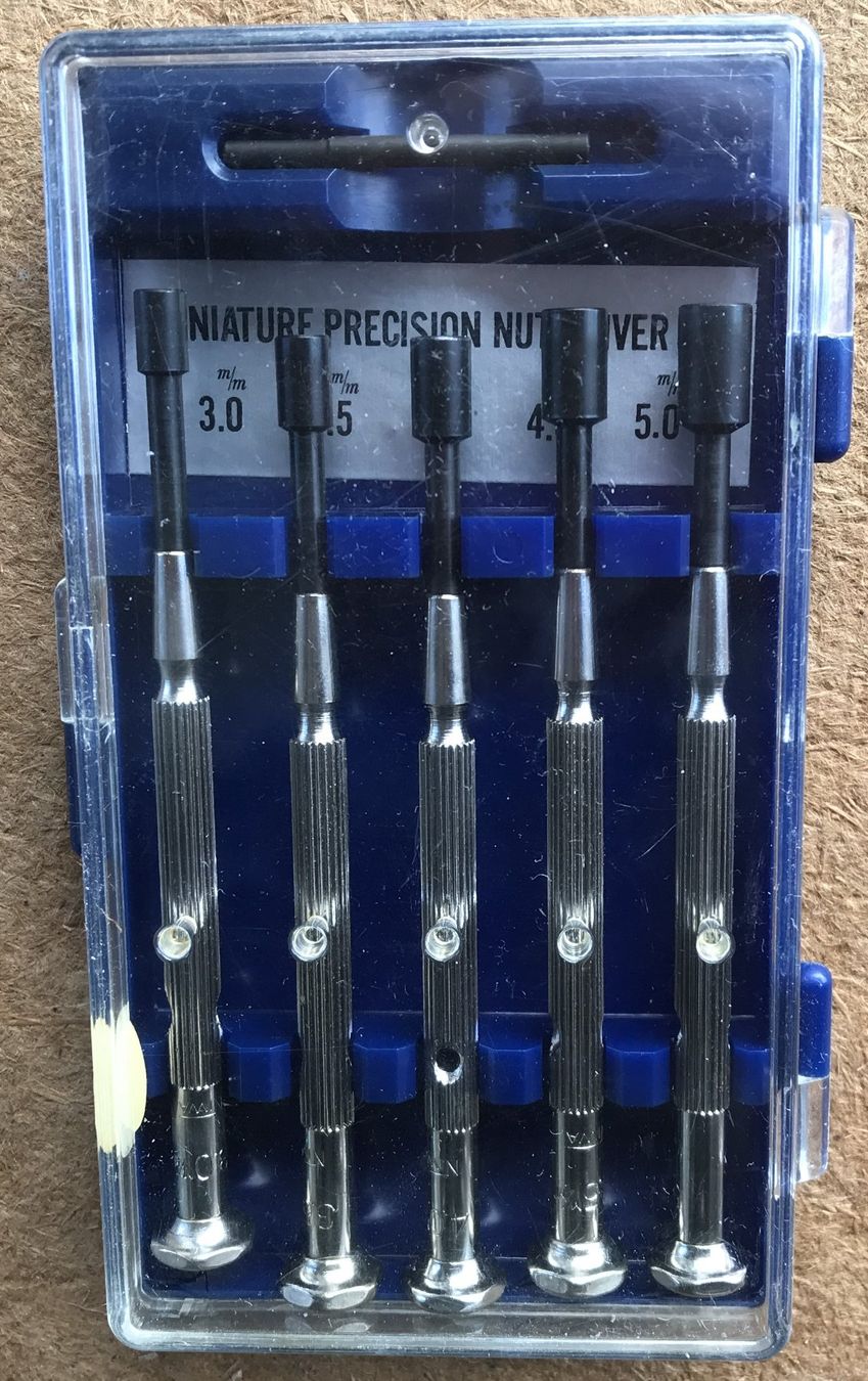 Tutti gli attrezzi: MINIATURE-PRECISION-NUT-DRIVER SET ORIGINALVERPACKT – Nuovo e nell'imballaggio originale da Ostermundigen venduto da wini63