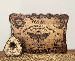 Ouija Brett Holz, Mystisches Vintage-Design