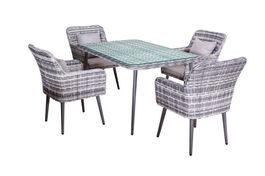 Gartenmöbel Essgruppe Lima grau
