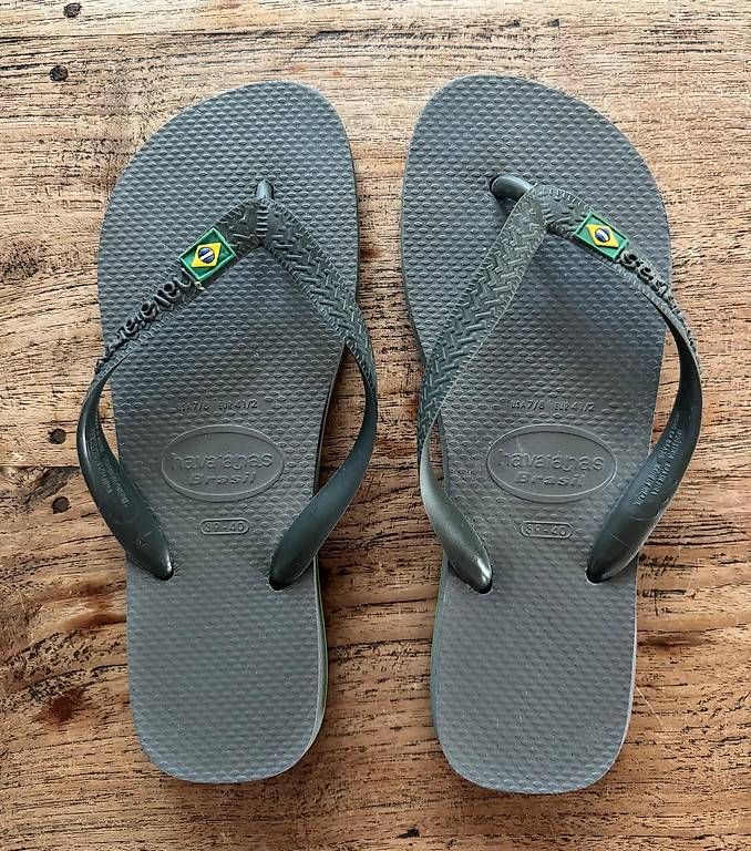 Havaianas Scarpe da donna: Flip Flops Havaianas. Gr. 39. Grau. – Usato da Zürich venduto da Sunnyflower97