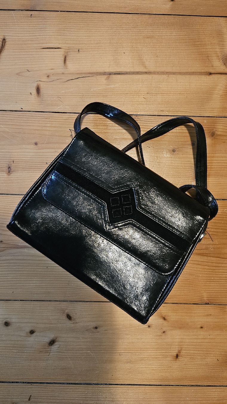 Borse da donna: Elegante Vintage Handtasche, schwarz – Usato da Baden venduto da Mad_am