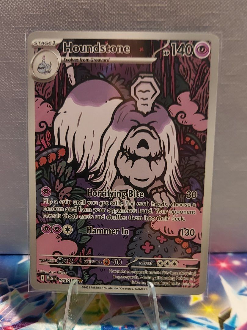 Pokémon Carte collezionabili: Carte Pokémon Houndstone ! – Nuovo (secondo la descrizione) da Val-d'Illiez venduto da GGF2385