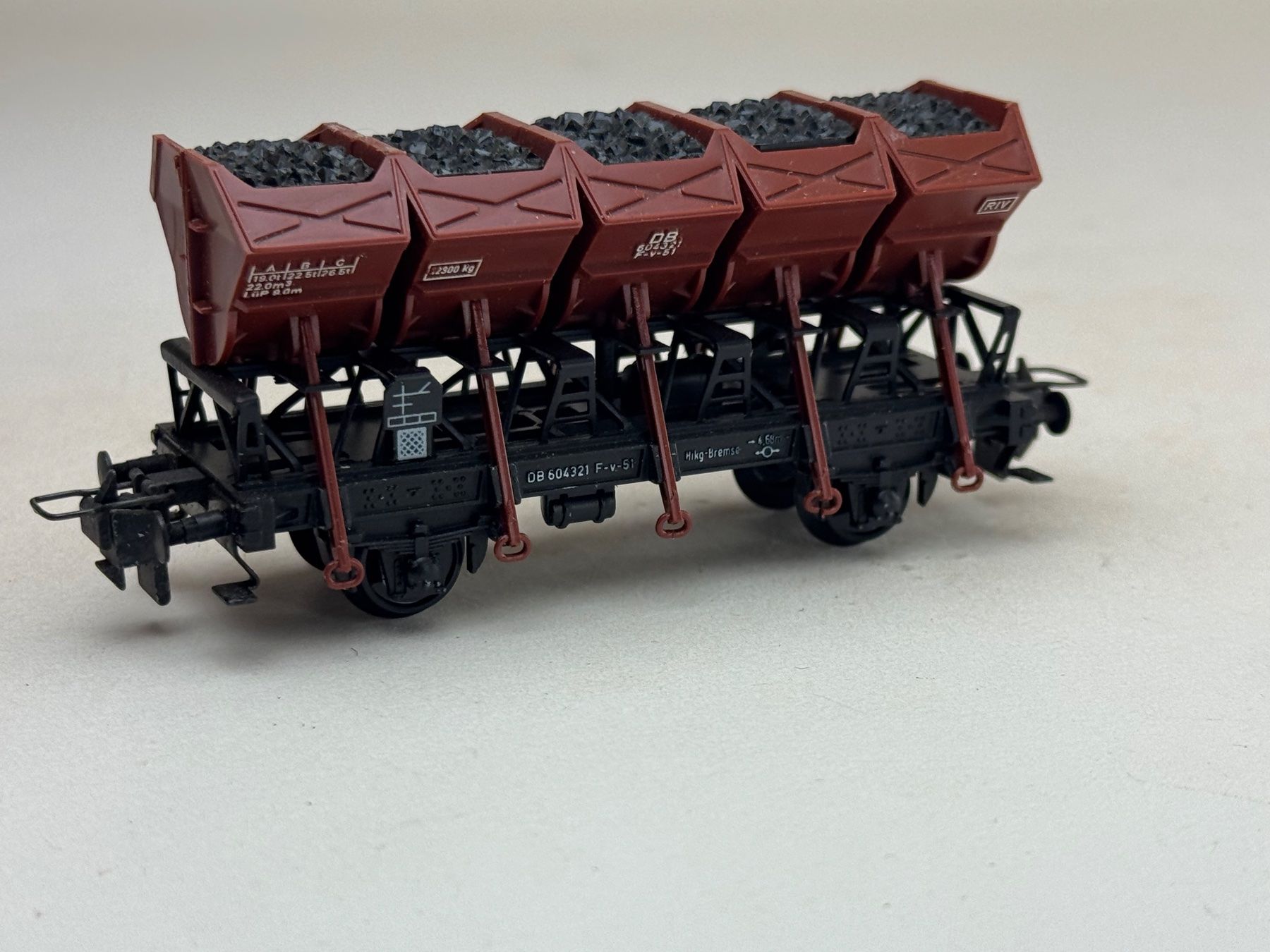 Modelleisenbahnen: EB-  Kohle Güterwagen DB – Gebraucht aus Elm von Wikmtz