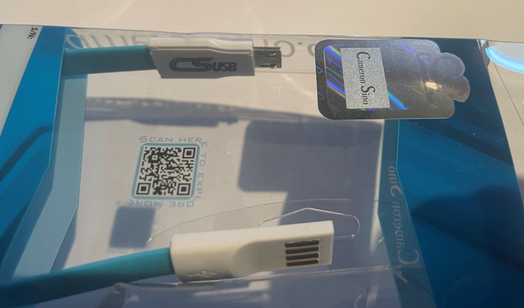 Cavi: USB A zu USB micro Kabel kurz AS-MC510 NEU – Nuovo e nell'imballaggio originale da Hinwil venduto da RomRay 6