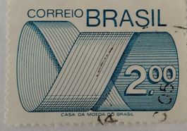 Timbre Brésil 200 Cruz. état neuf
