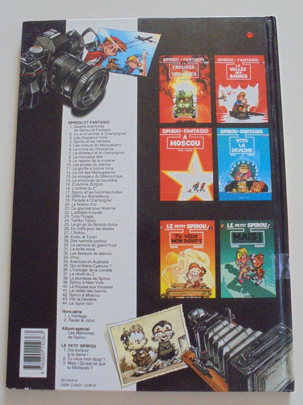 Fumetti: Spirou et Fantasio " 33) Virus " – Usato da Eclépens venduto da Consuelo 1