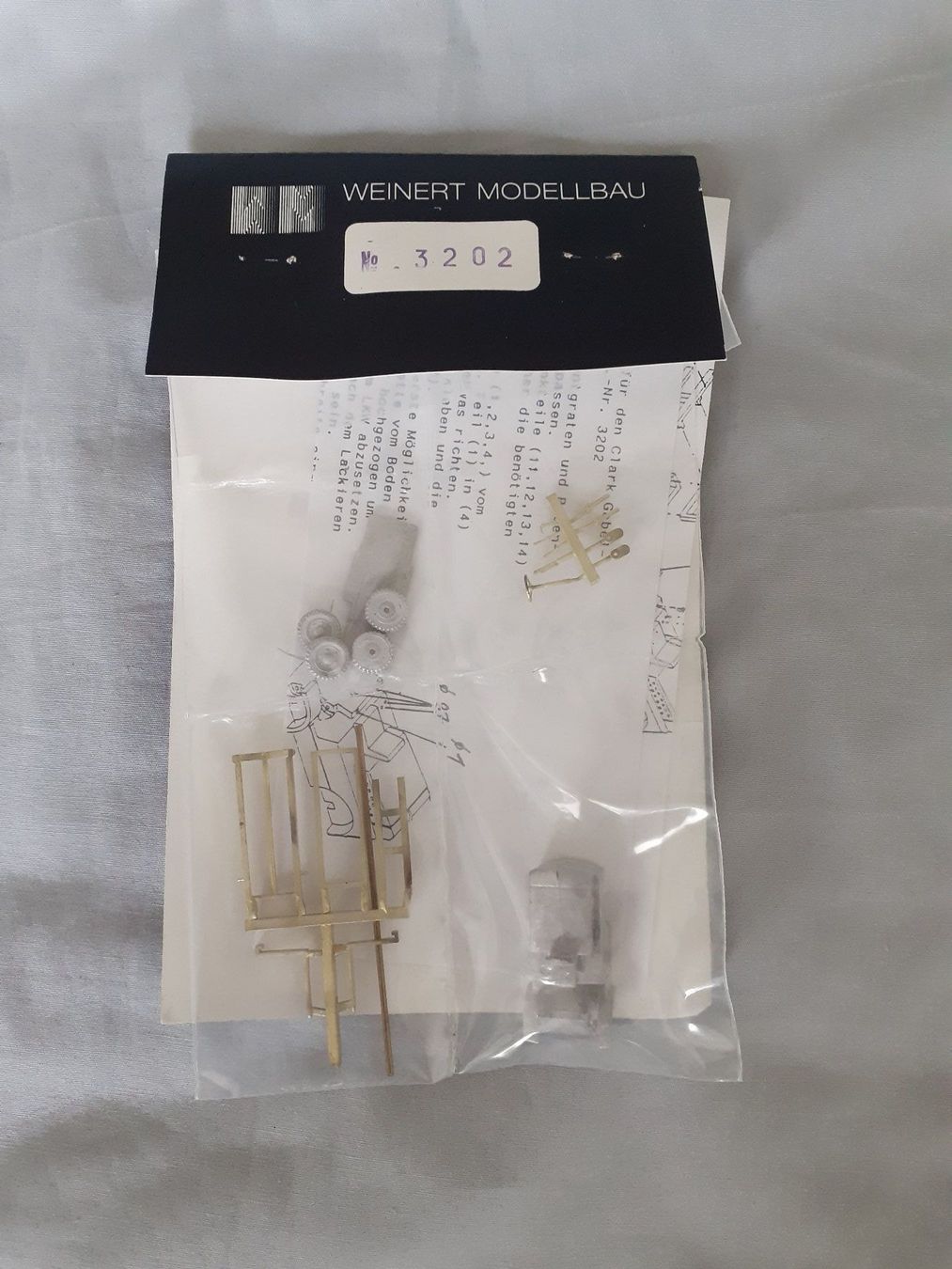 Modelleisenbahnen: Weinert 3202  BS Clark Gabelstabler – Neu und originalverpackt aus Luzern von inca55