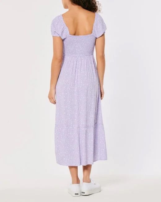 Hollister Vestiti: lila Blümchen Kleid – Nuovo (secondo la descrizione) da Therwil venduto da blubblubblubb 2