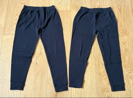 2 lange Unterhosen Y.F.K. schwarz Grösse 146/152