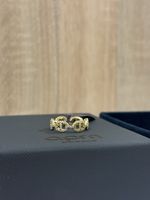 Bague APM Monaco Dorée Taille 54 Neuf Pour L'été