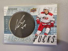 NHL Victor Rask autograph Carolina Hurricanes/Rapperswil