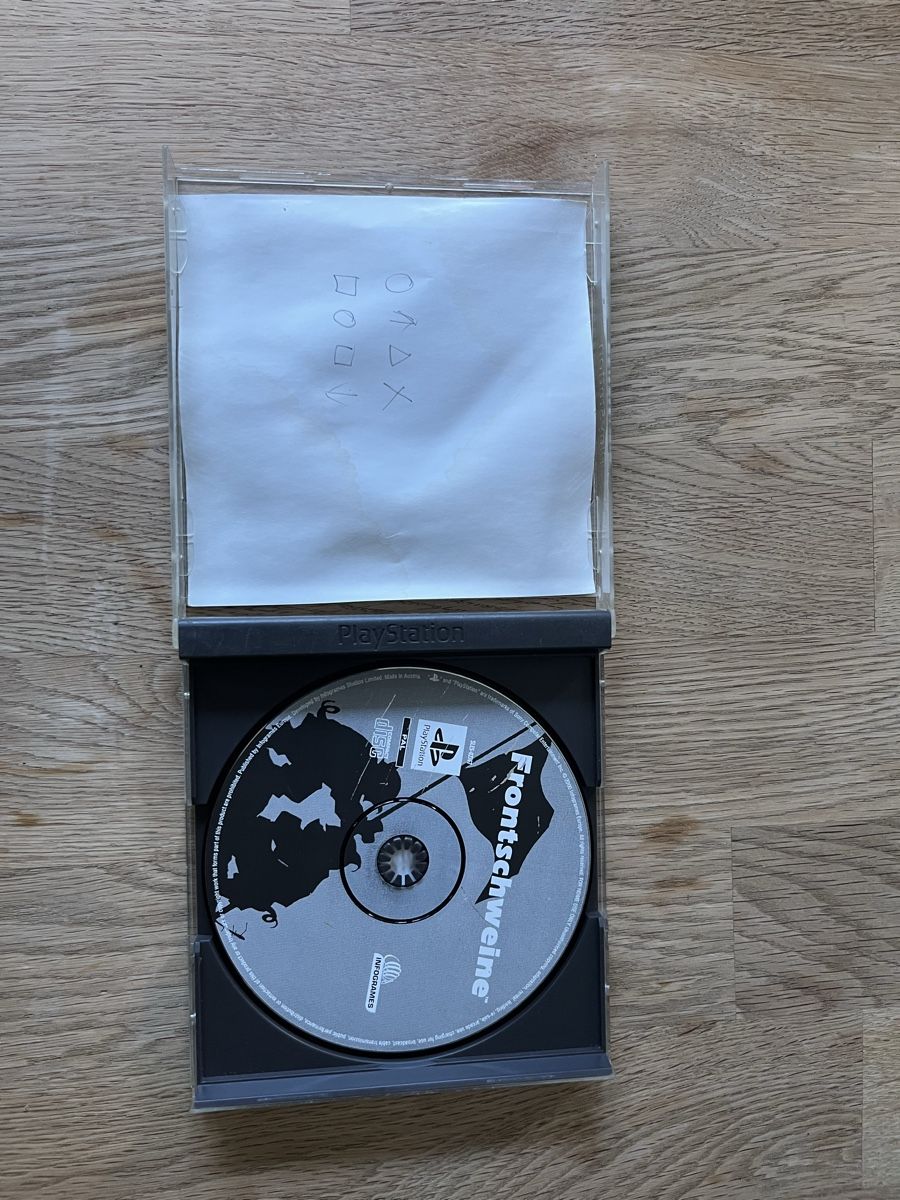 Giochi: Frontschweine - PS1 - sehr verkratzte CD – Usato da Baden venduto da tob_t8gw 2