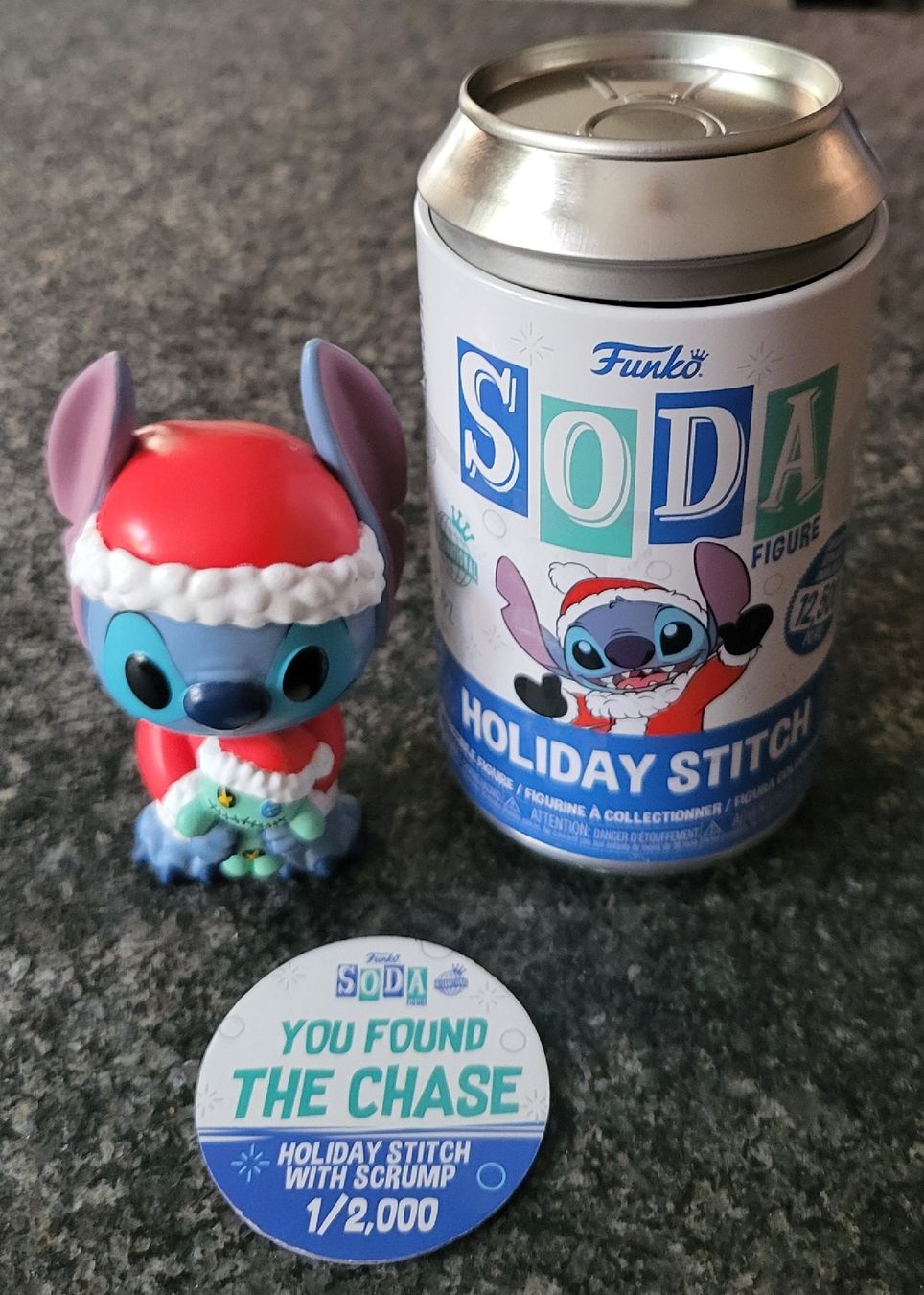 Funko Statuette: Funko Soda Disney   Holiday Stitch CHASE – Nuovo (secondo la descrizione) da Montet (Glâne) venduto da KOADA