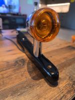 Harley Fender Strut mit Blinker Chrom/Orange