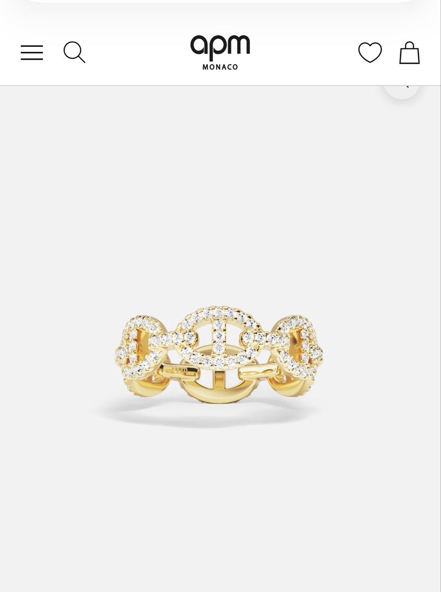 Anelli: Apm Monaco Ring Maille Marine – Nuovo (secondo la descrizione) da Mülligen venduto da fashion_it 1