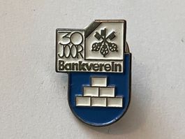 1 Pin Bankverein 30 Jahre