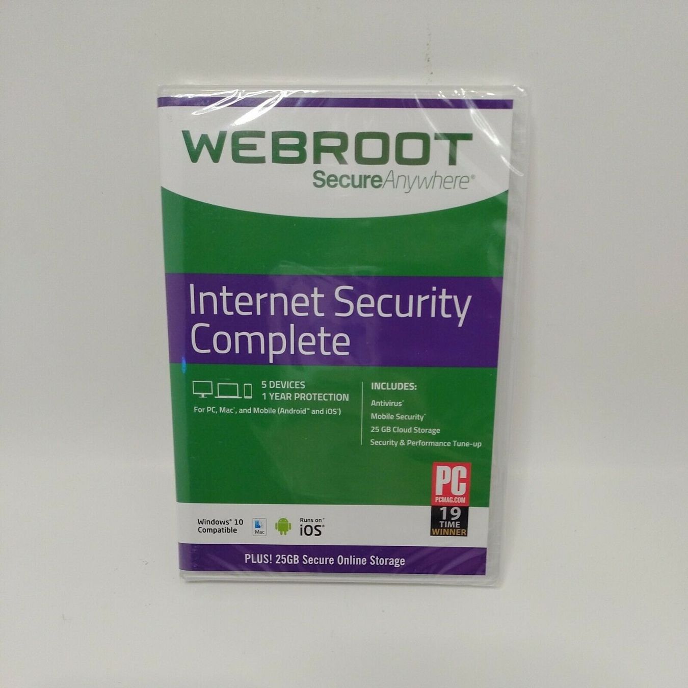 Software: WEBROOT SECURE ANYWHERE INTERNET SECURITY COMPLETE 5PC NEU – Nuovo (secondo la descrizione) da Zürich venduto da phili11