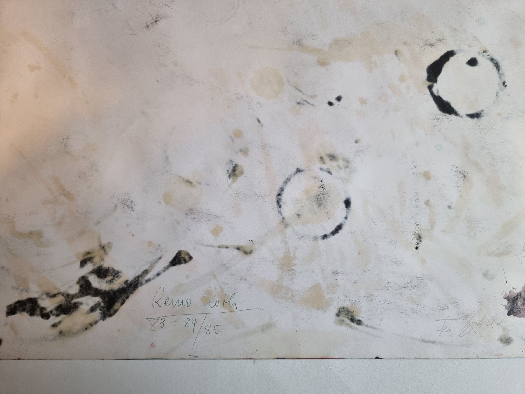 Dipinti: REMO ROTH ORIGINAL MISCHTECHNIK AUF PAPIER – Usato da Gersau venduto da kunst-online 3