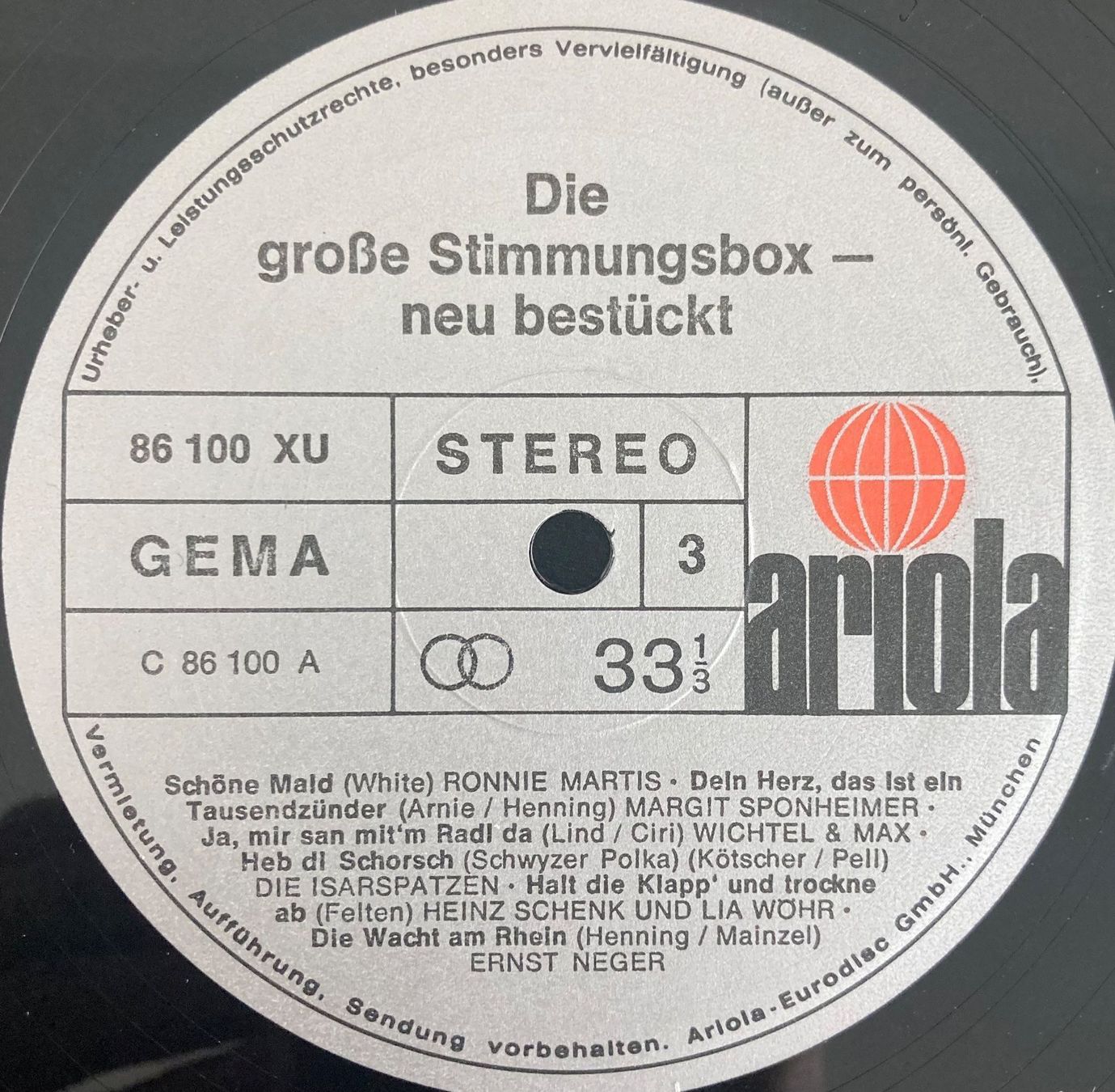 Dischi in vinile: x – Nuovo (secondo la descrizione) da Wettingen venduto da 12.Zoll.Vinyl 6