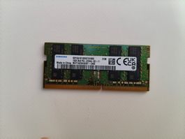 RAM 16GB Samsung M471A2K43EB1-CWE 3200 MHz, DDR4-RAM 260-Pin