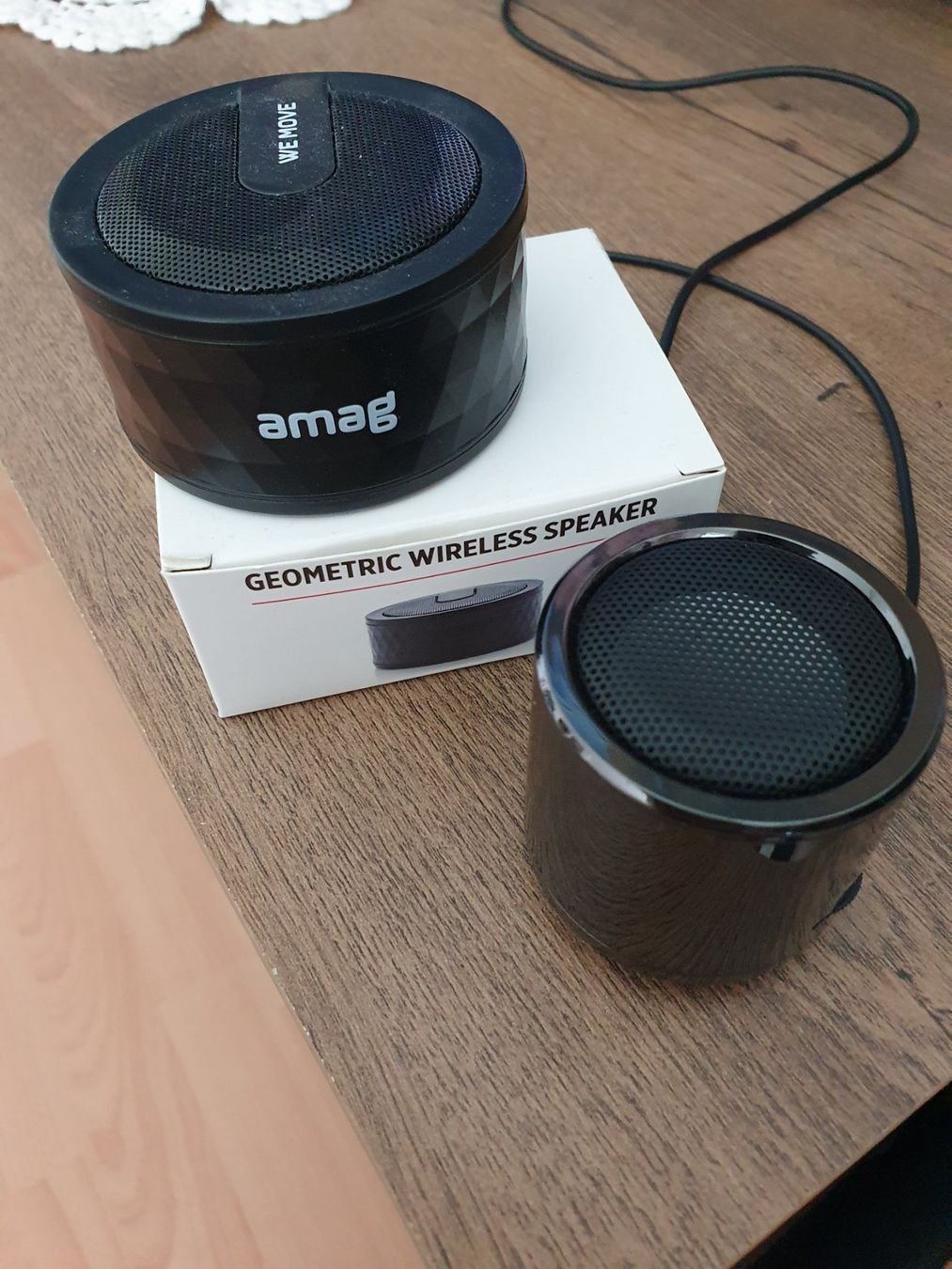 Lautsprecher: Geometric Wireless Speaker 2 Stück – Gebraucht aus Klingnau von Fee1960 3