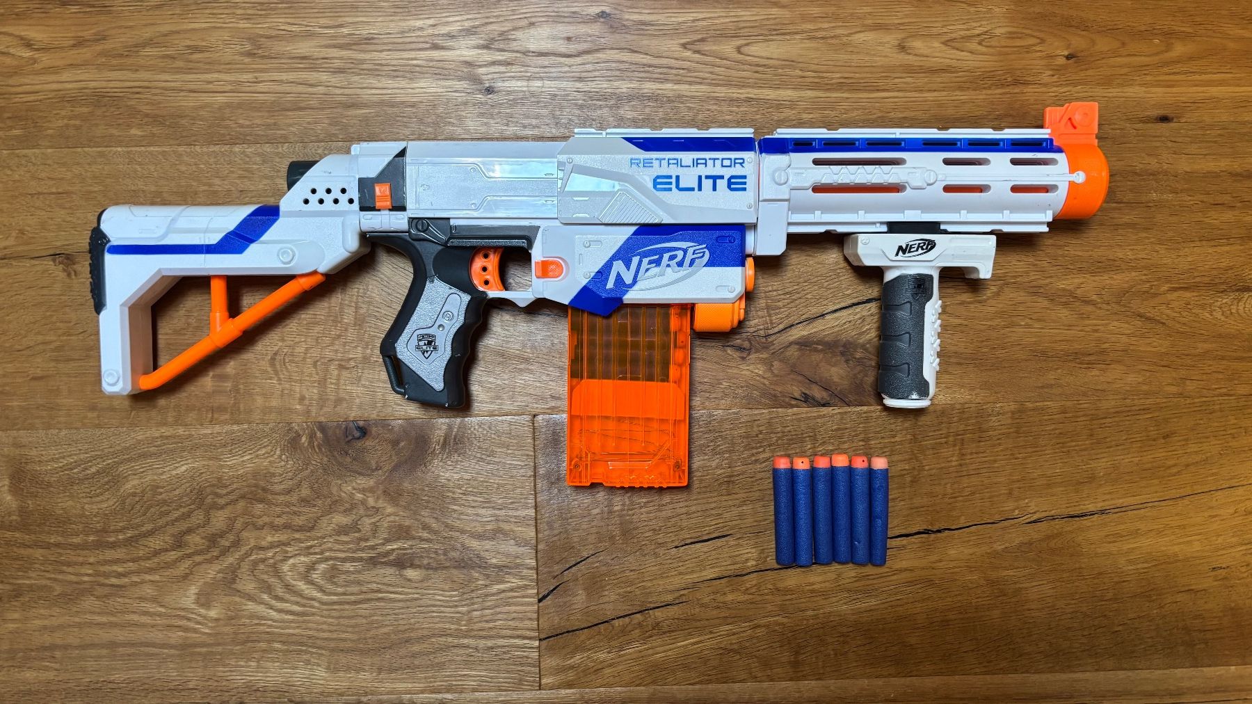Nerf Giocattoli: Nerf Retaliator Elite Blaster – Usato da Wangen SZ venduto da Cabrio19