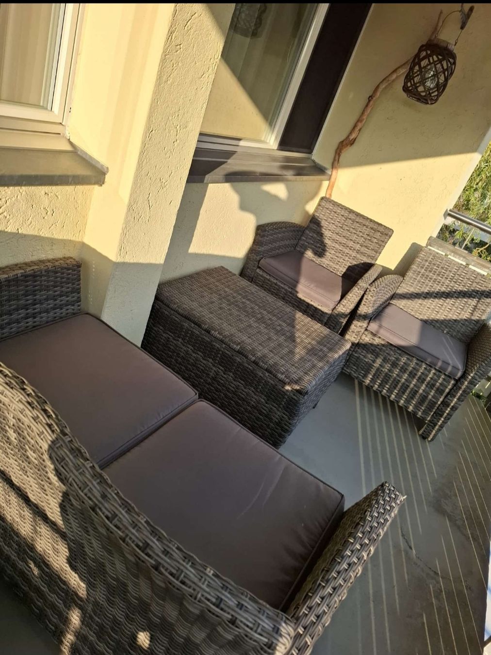 Sofas: Polyrattan Lounge   – D'occasion à Wettingen par paBru01